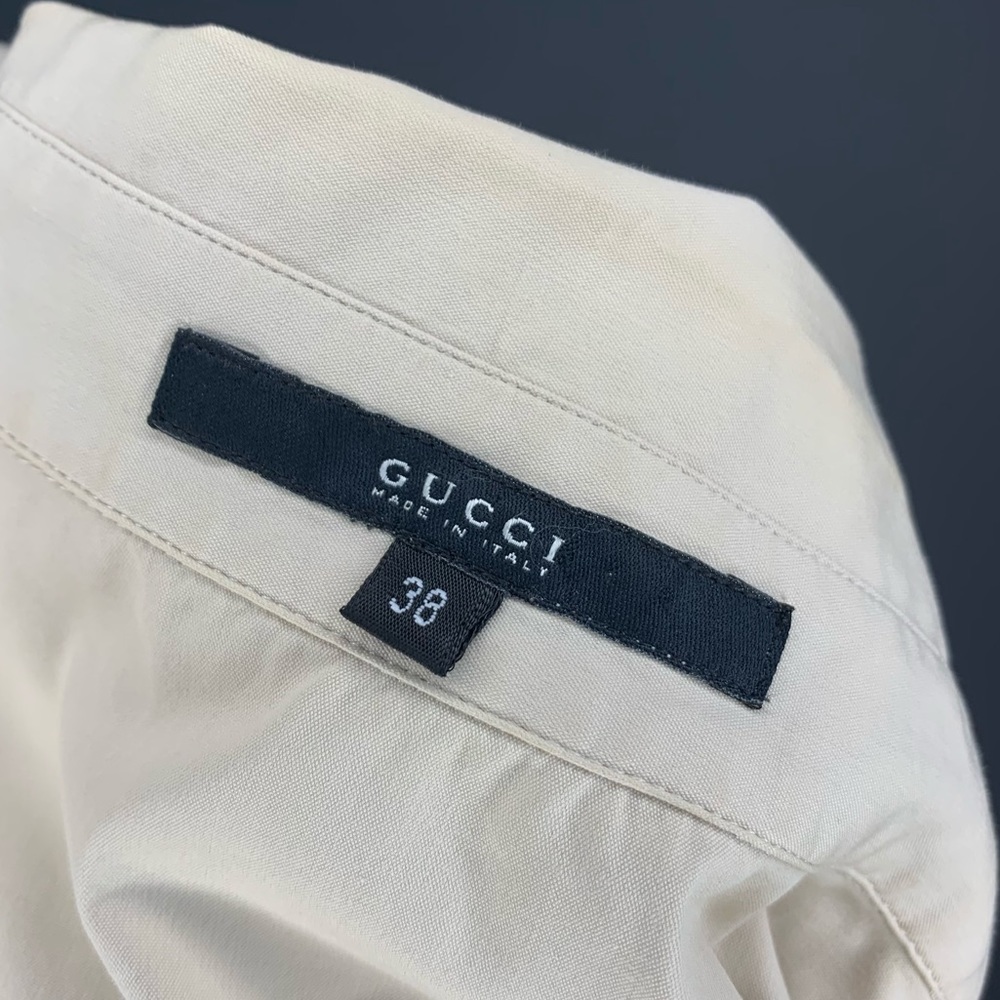 👔 Gucci Cream Blouse 👔 - Picture 3 of 3